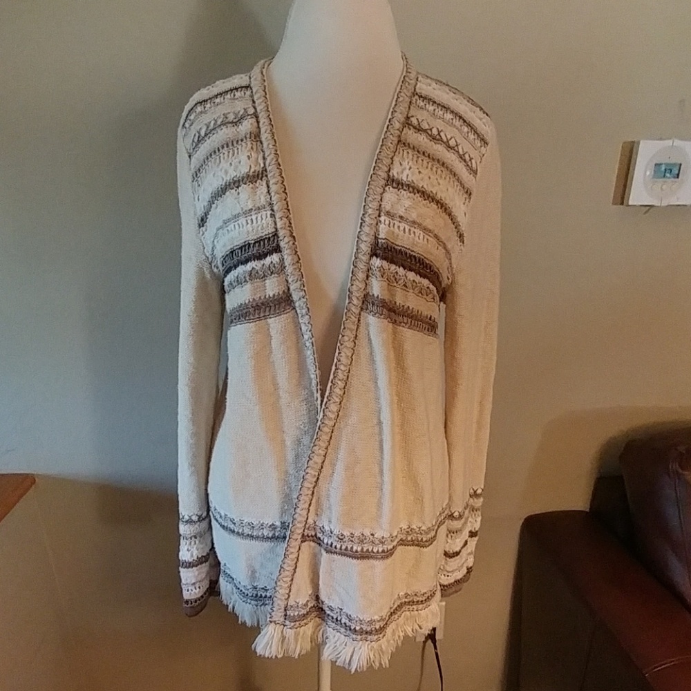 Open Front Cardigan
